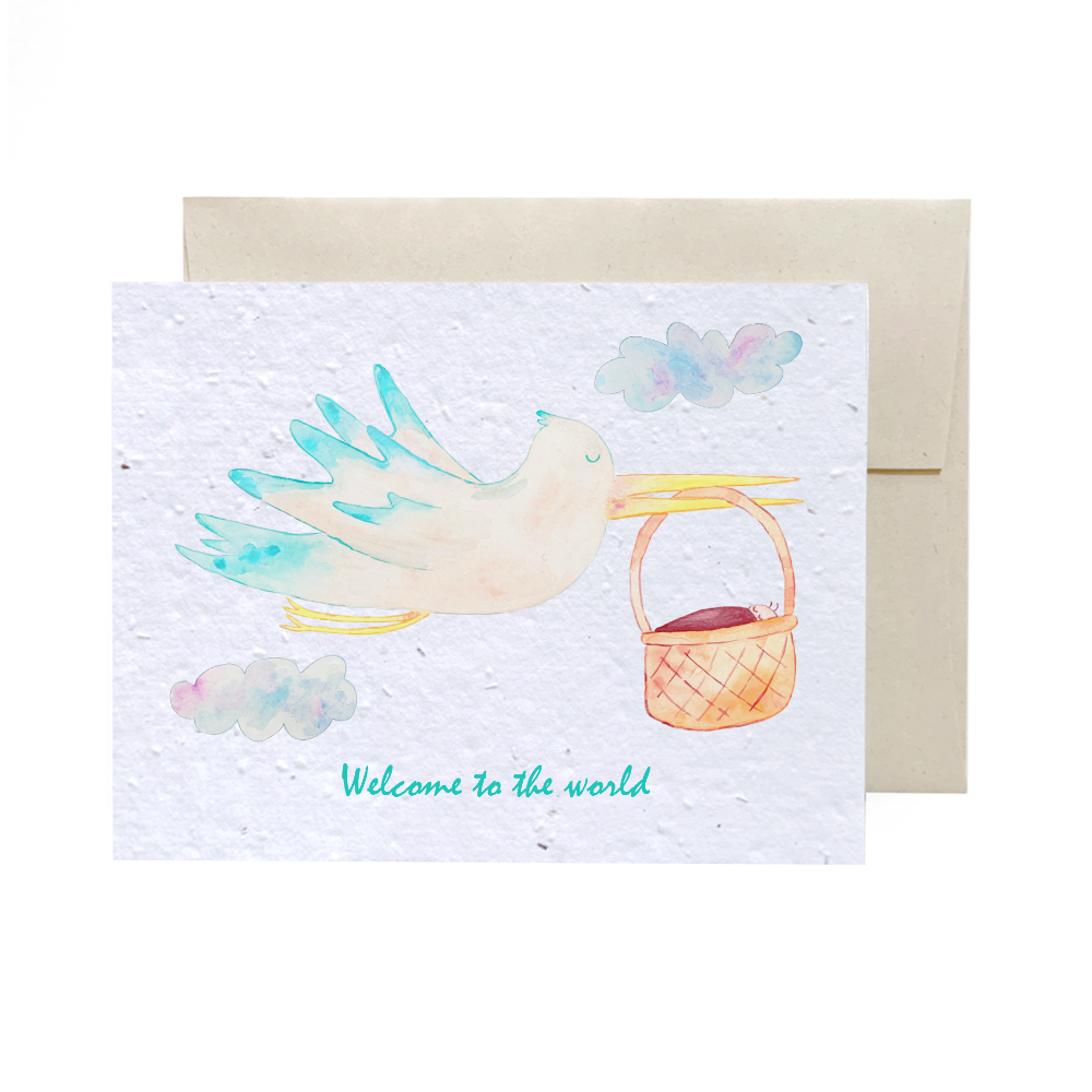 Welcome baby | Card