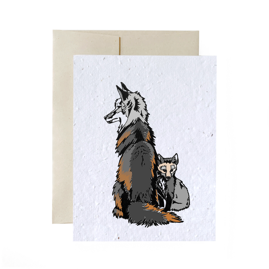 Foxes | Card