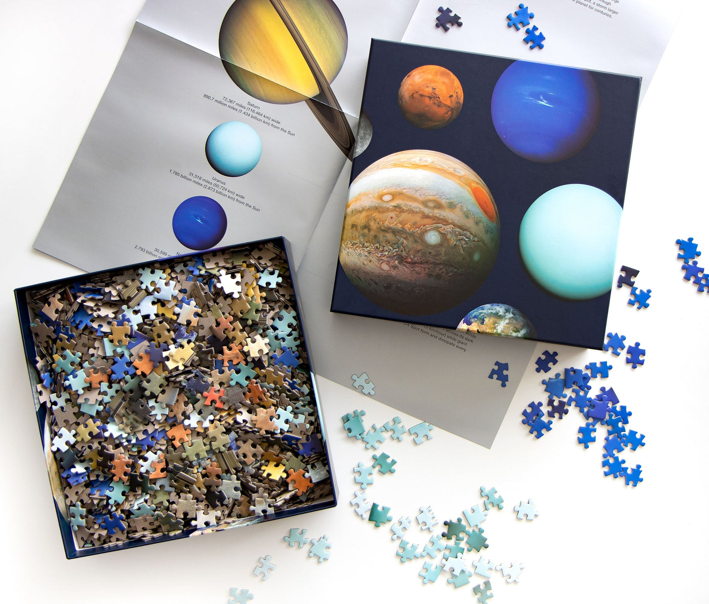 The Planets | 8 Puzzle Set | 2000 pieces