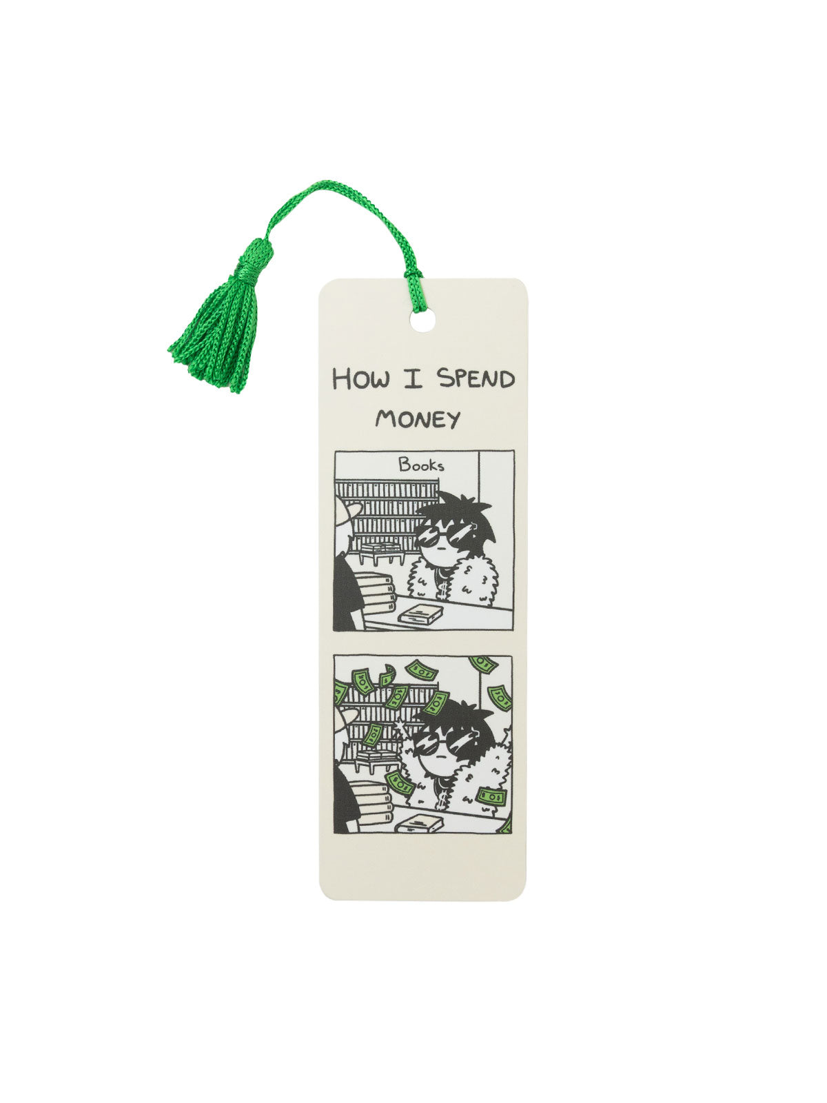 Sarah's Scribbles: How I Spend Money Bookmark