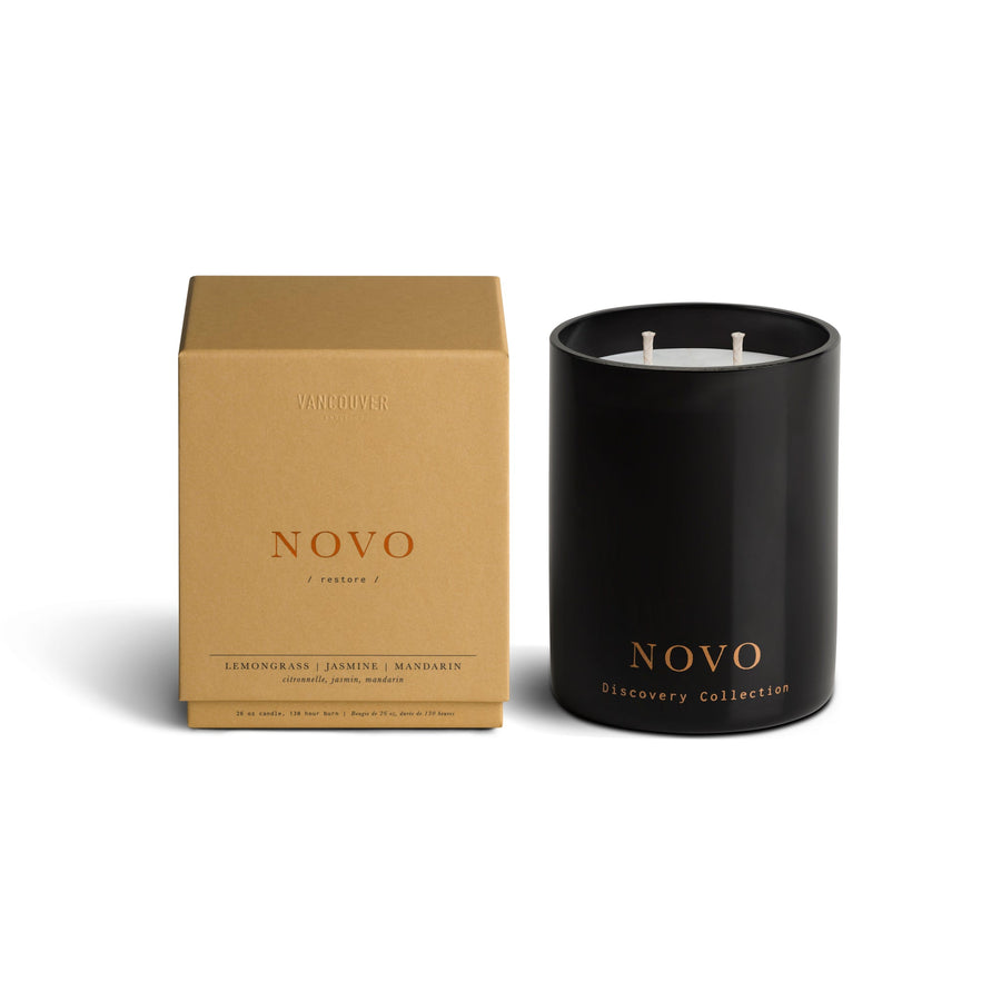 Signature Double Wick Boxed Candle | Novo (Restore)