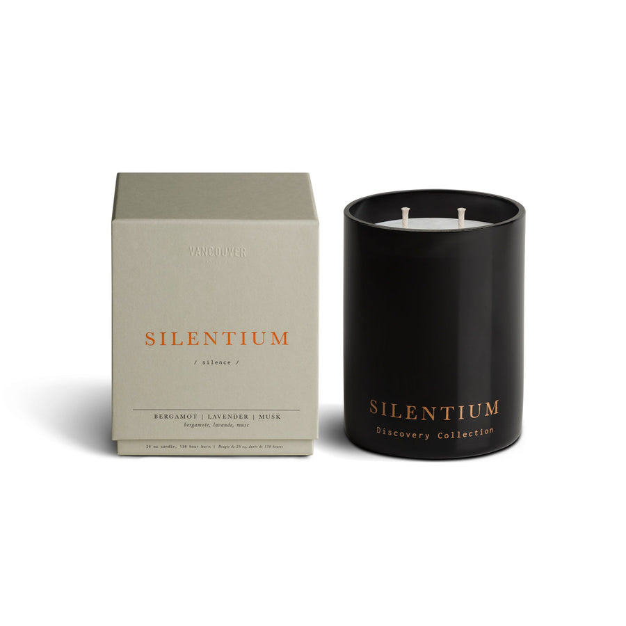 Signature Double Wicked Boxed Candle | Silentium (Silence)