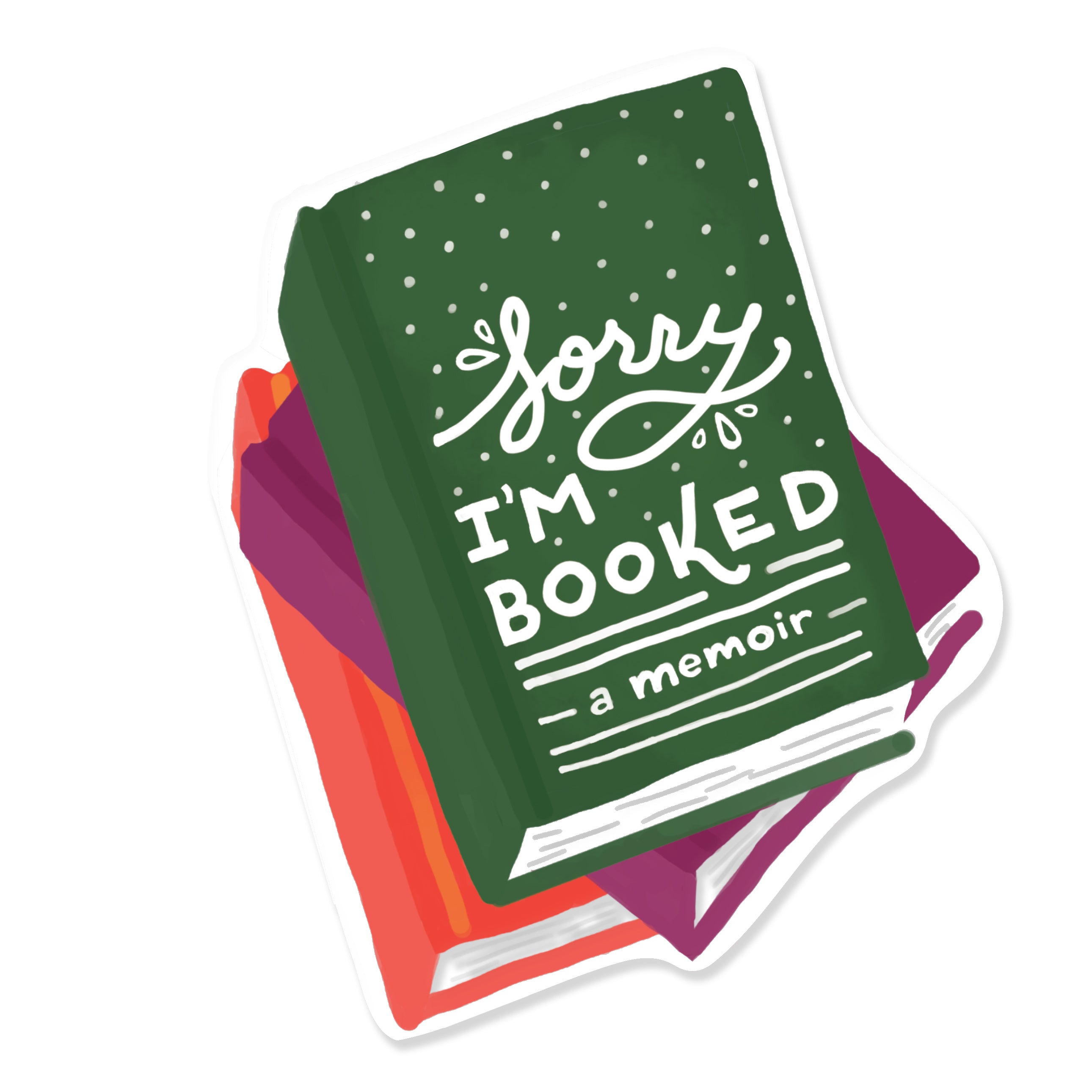 STICKER Booked