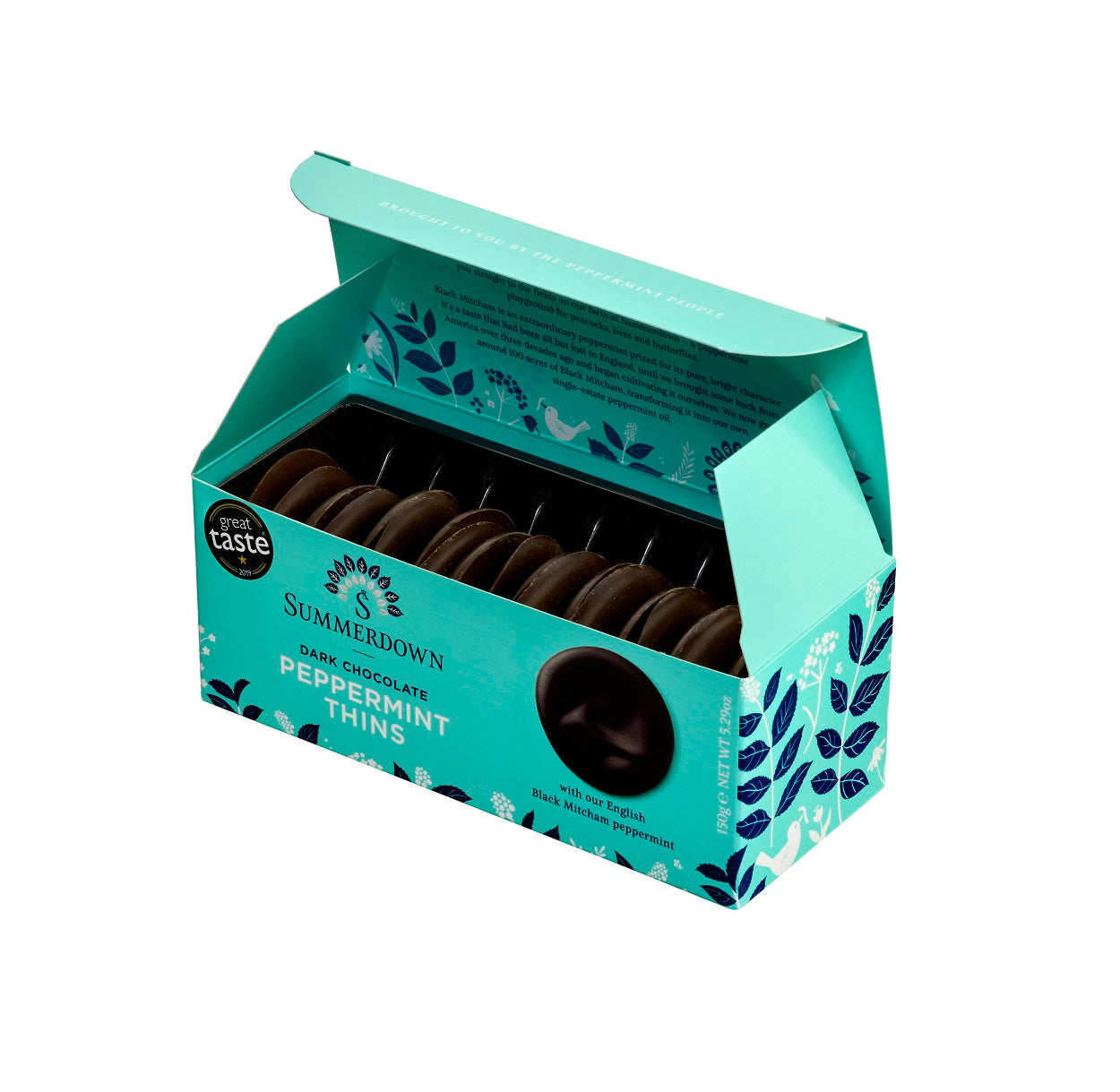 Chocolate Peppermint Thins | 150g