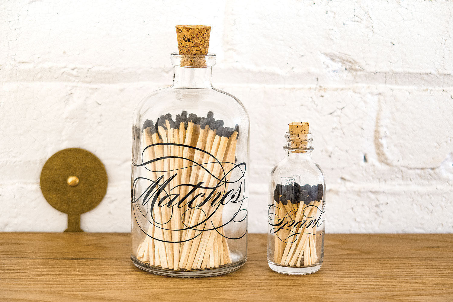 Calligraphy Mini | Apothecary Match Bottle