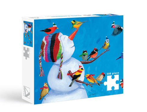 PUZZLE Birdies And Snowman | Allport
