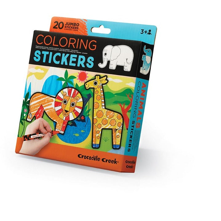 COLOURING STICKERS | ANIMAL