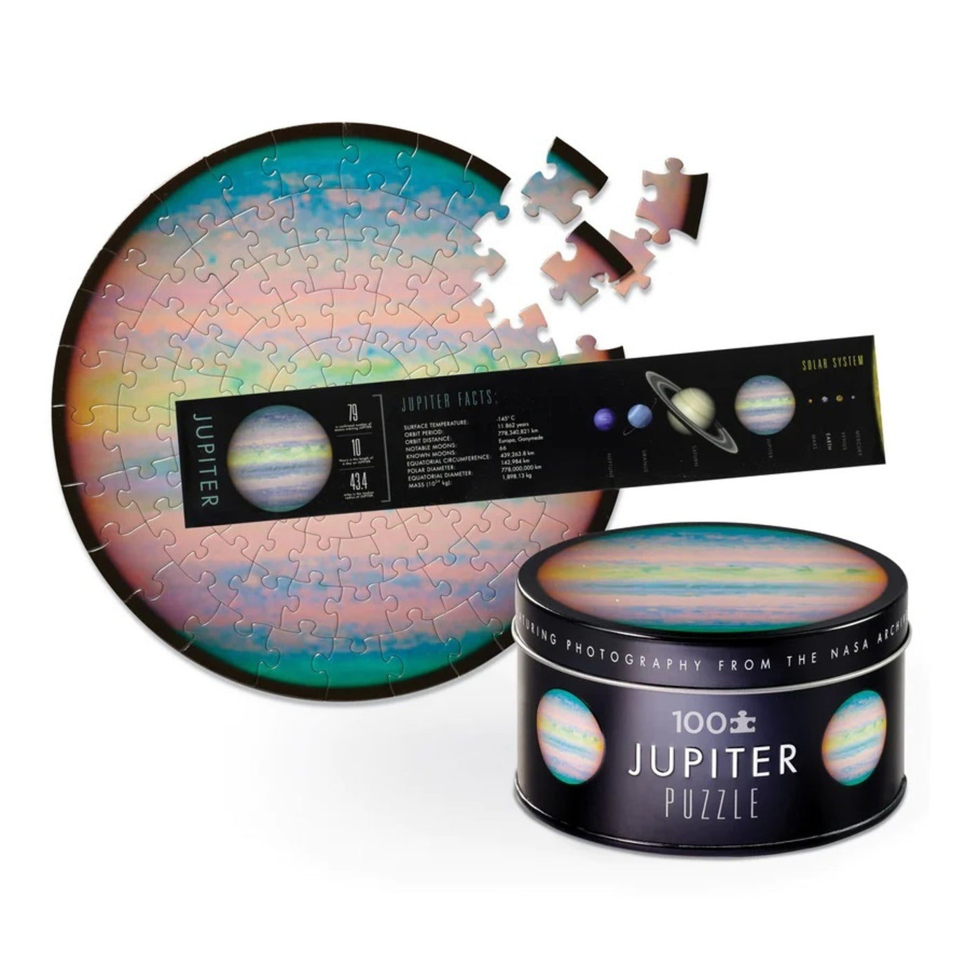 Tin Space Puzzles | Jupiter | 100-pc