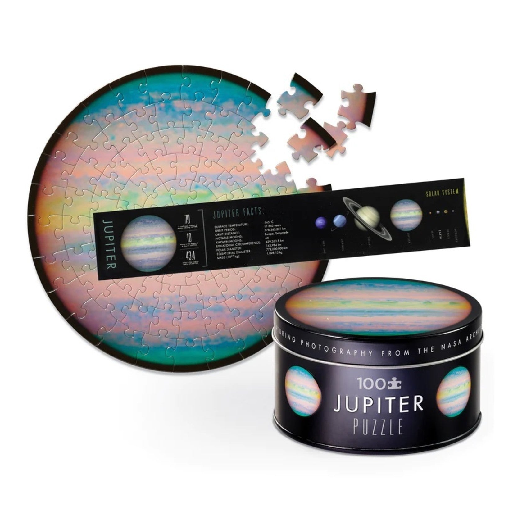 Tin Space Puzzles | Jupiter | 100-pc