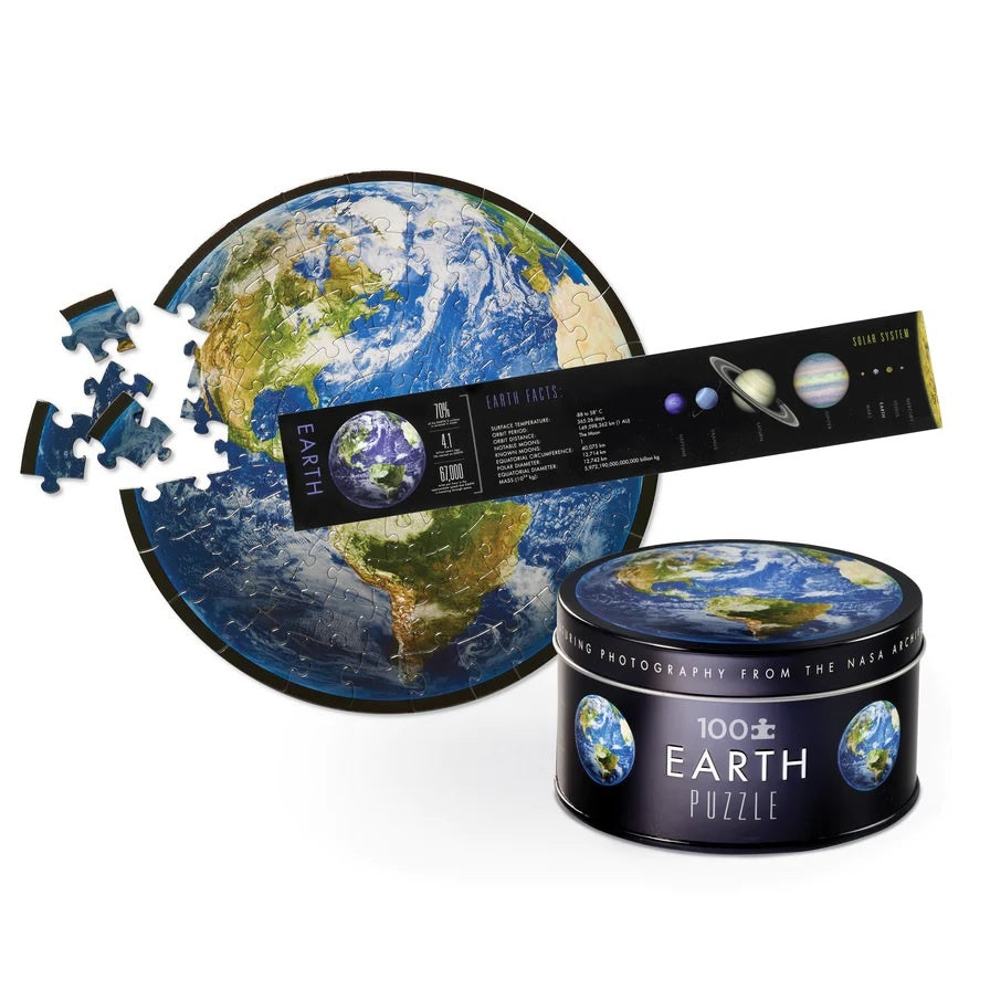 Tin Space Puzzles | Earth | 100-pc