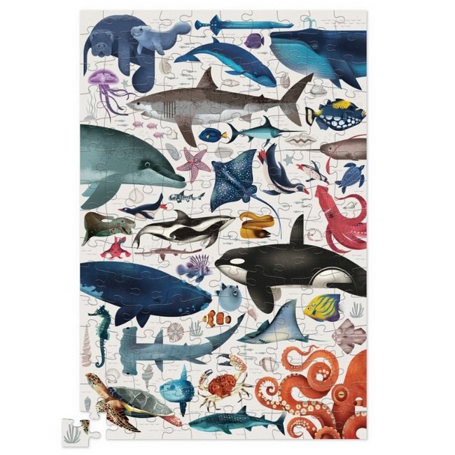 Ocean Animals | 150-Piece Tin Puzzle