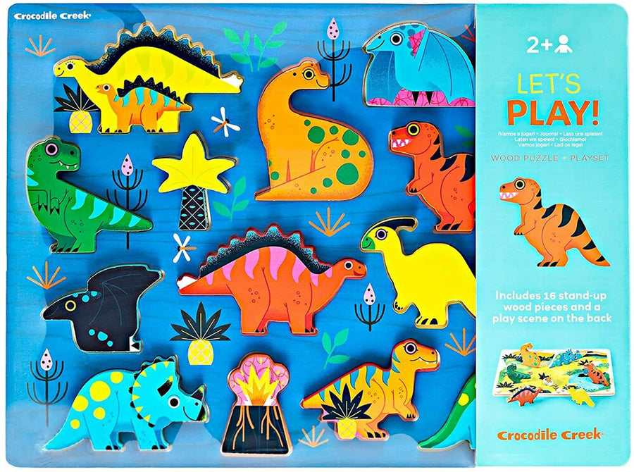 Dinosaur | 16-PC Wood Puzzle