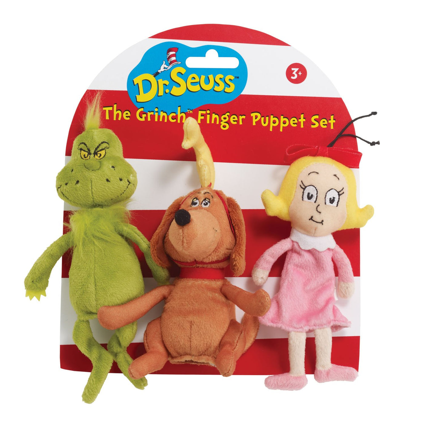 DR. SEUSS THE GRINCH FINGER PUPPET SET