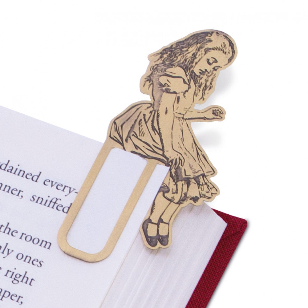 Bookminders Brass Page Markers | Alice in Wonderland