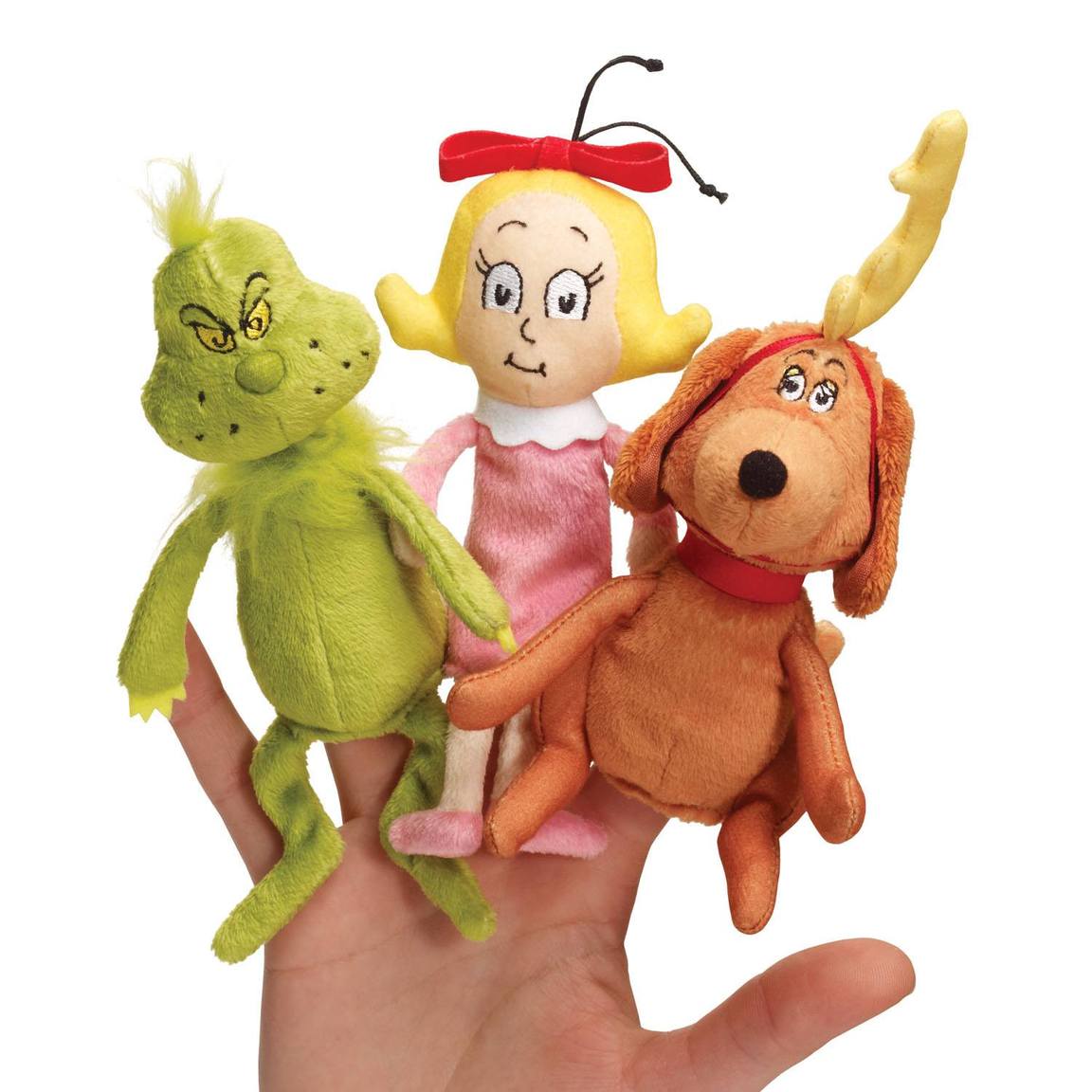 DR. SEUSS THE GRINCH FINGER PUPPET SET