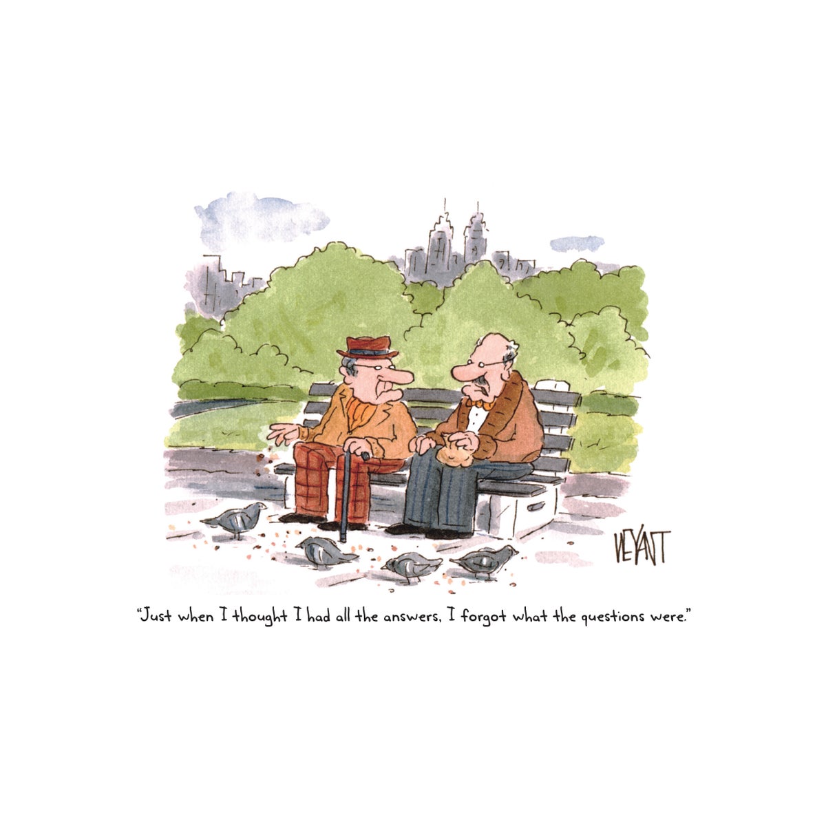 Forgot the Question|New Yorker