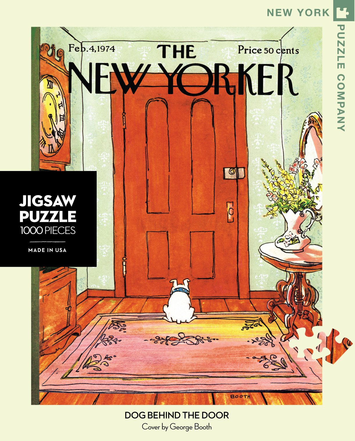 DOG BEHIND THE DOOR