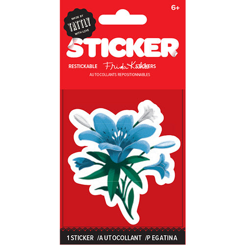 BLUE LILY STICKER (FK)