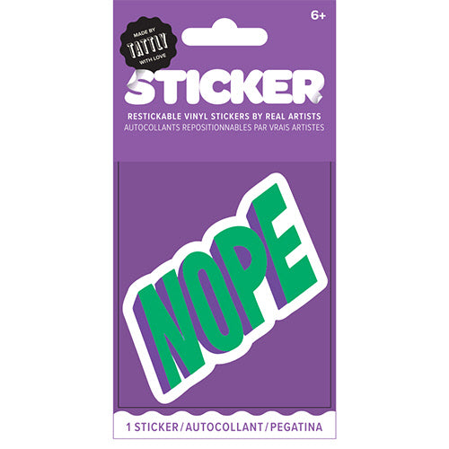 NOPE STICKER