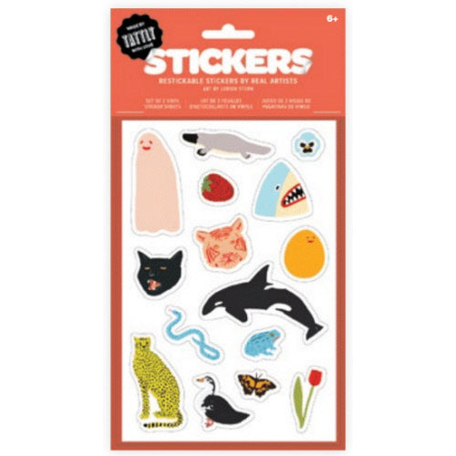 CREATURE PARTY STICKER SHEETS