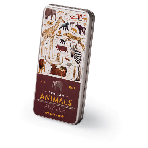 African Animals | 150-Piece Tin Puzzle