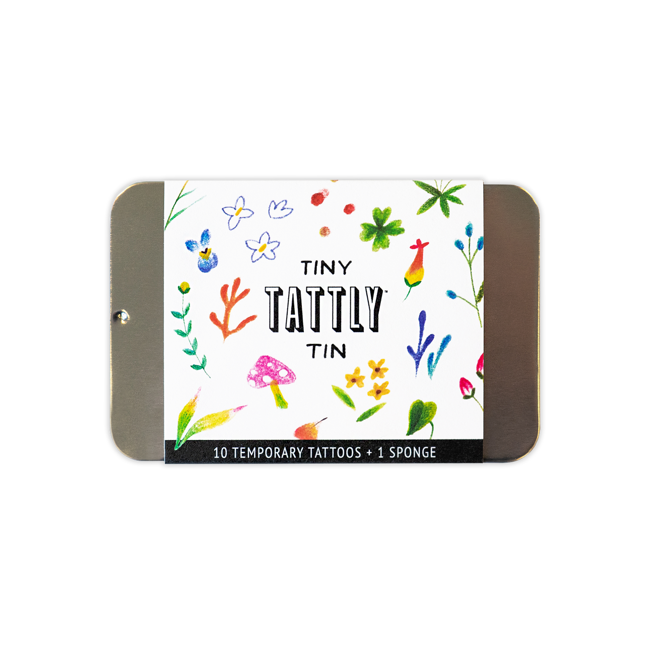 TINY IMAGINARY GARDEN TATTOO TIN