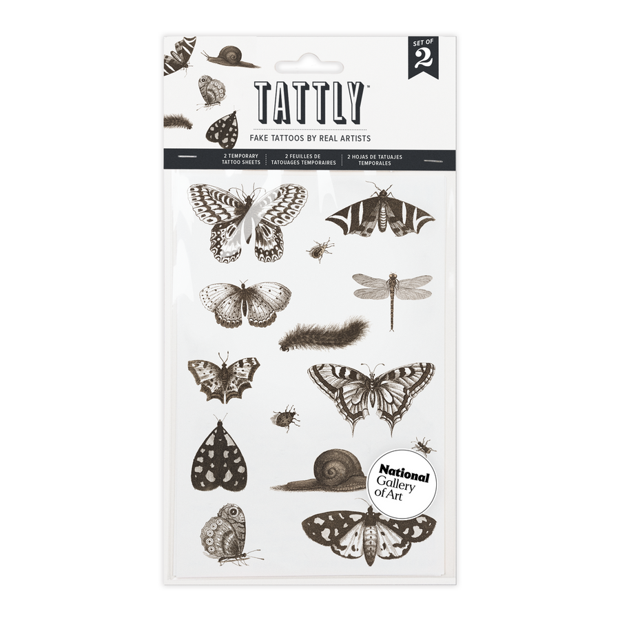 INSECTS TATTOO SHEET