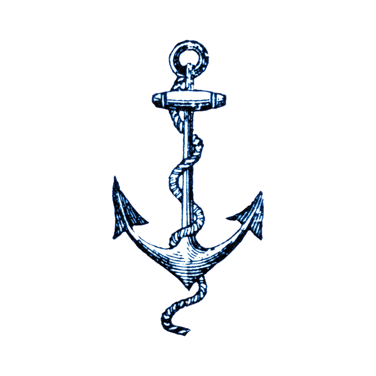 CARTOLINA ANCHOR TATTOO PAIR