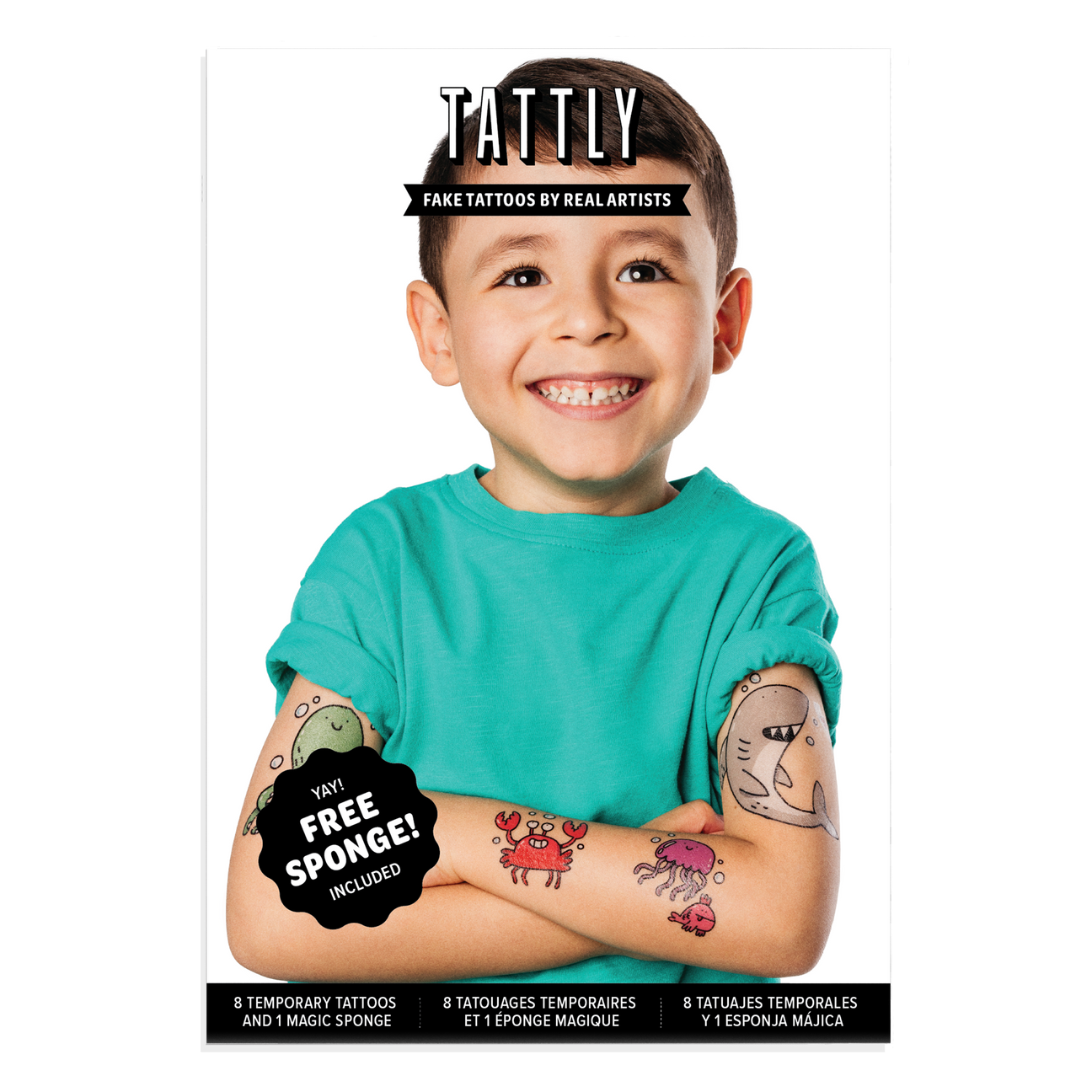 SEA LIFE TATTOO SET