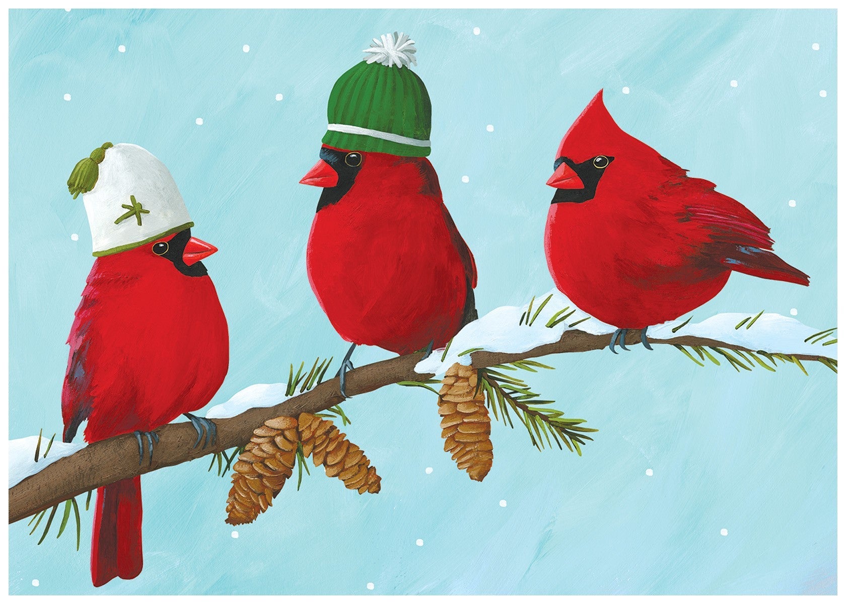 3 Cardinal Hats l Allport