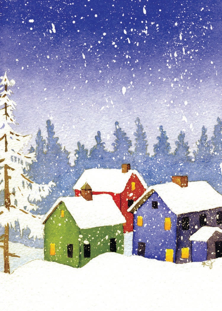 Snowfall Village l Allport