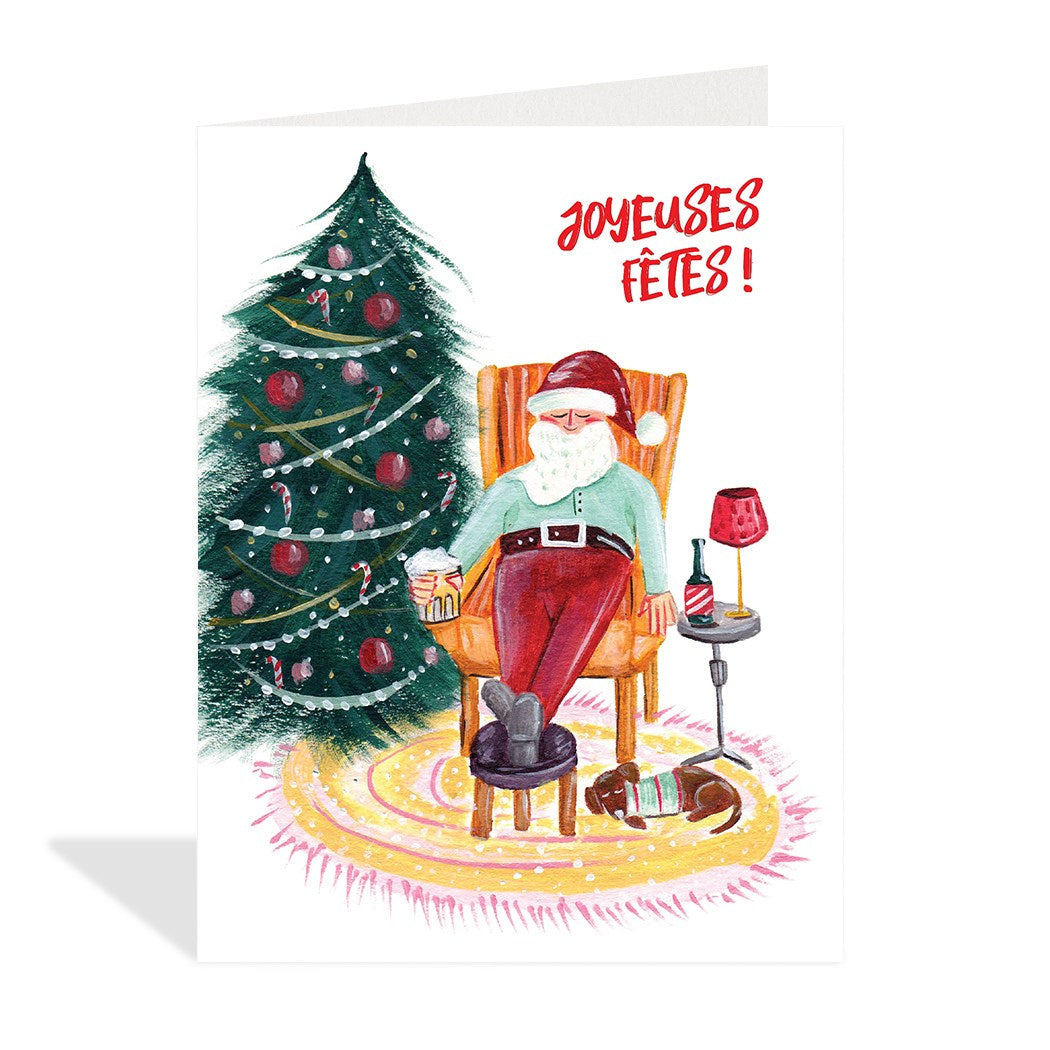 Joyeuses Fetes Santa|Halfpenny